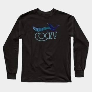 Cocky Peacock Long Sleeve T-Shirt